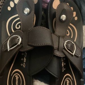 Woman brand new shoes